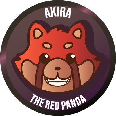 Akira The Red Panda logo